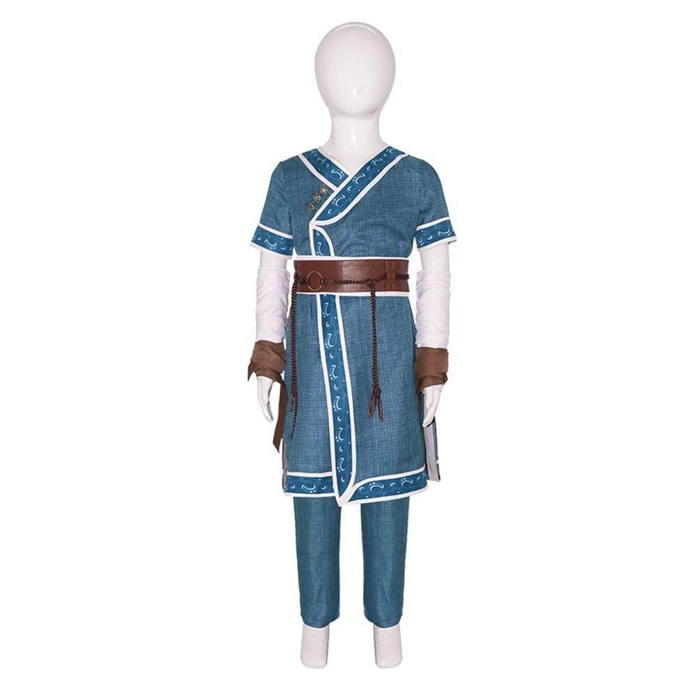 Anime Katara Bumi Aang Avatar The Last Airbender Cosplay Costume Adult Kids - Azufun