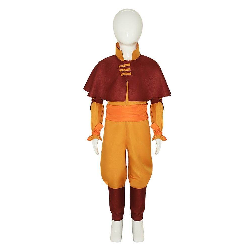 Anime Katara Bumi Aang Avatar The Last Airbender Cosplay Costume Adult Kids - Azufun