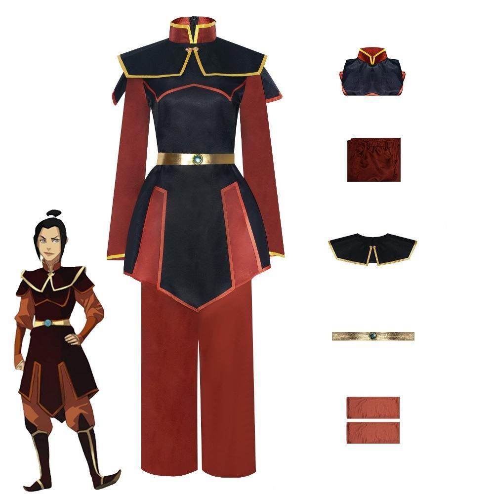 Avatar: The Last Airbender Azula Comic-con two dimensional cosplay Costume - Azufun