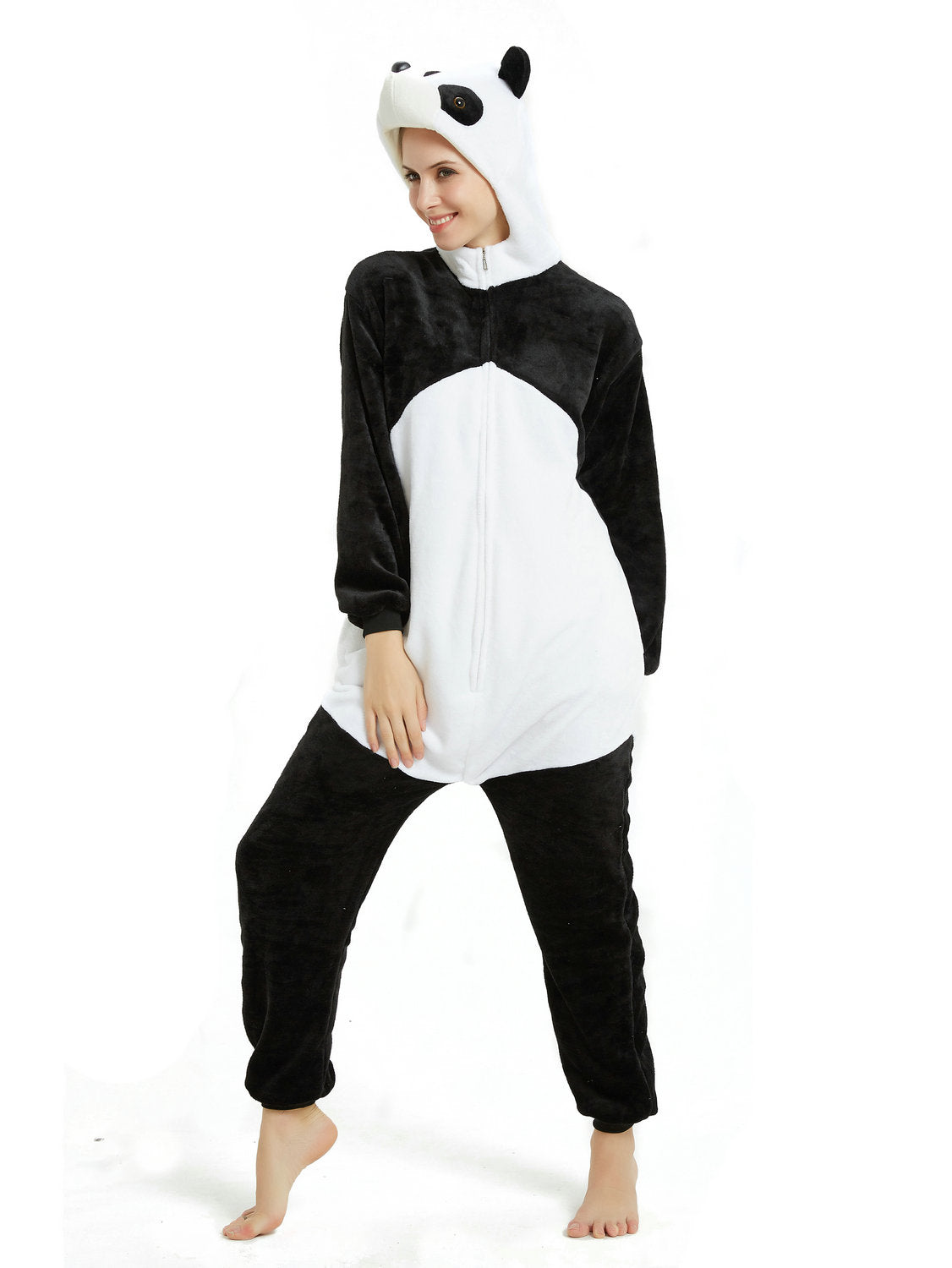 3D Panda Kigrumi Onesies for Adult Animal Costumes Pajamas All Size