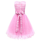 Barbie Movie Margot Barbie Tutu Dress Halloween Outfits Cosplay Costume Kids - Pajamasbuy