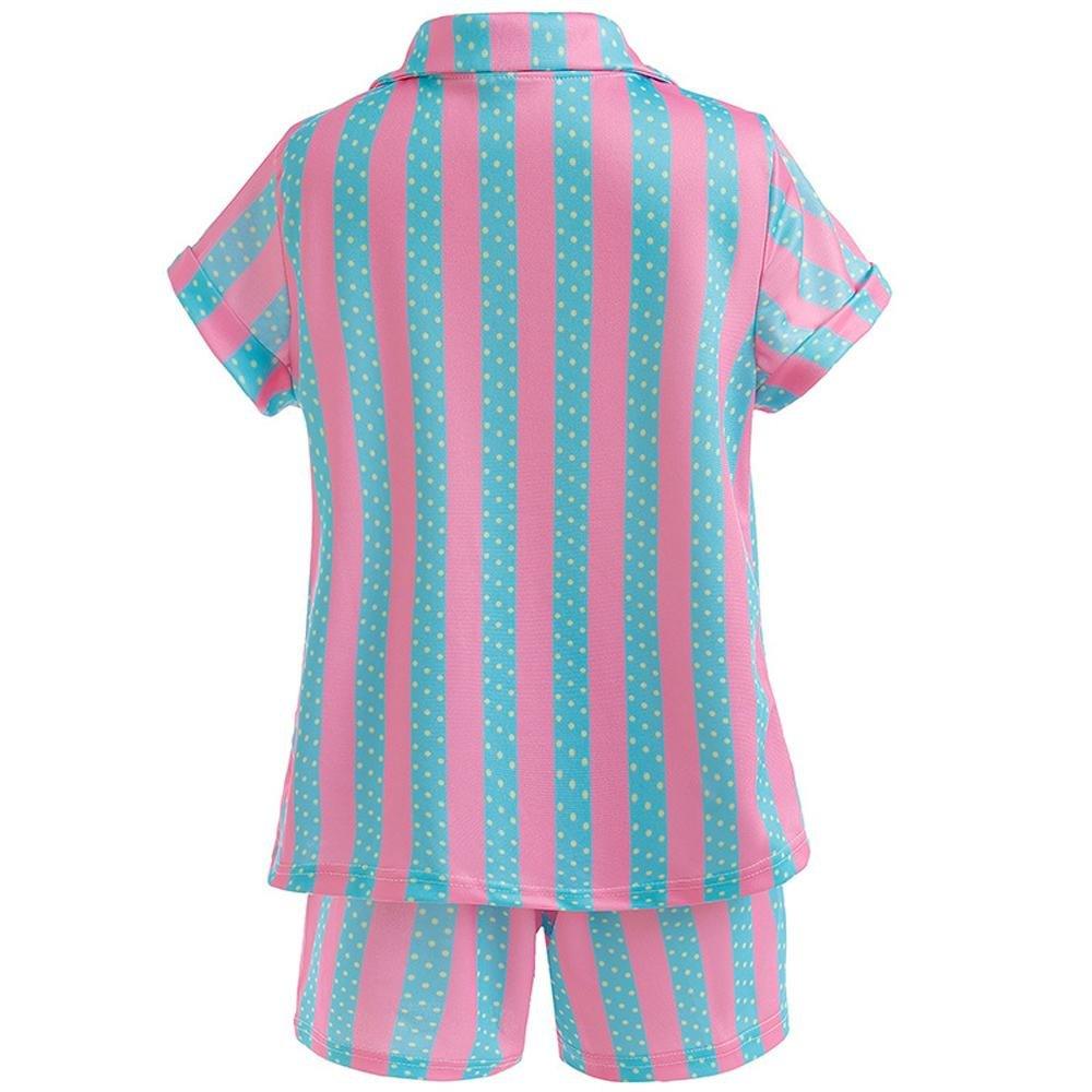 Barbie Movie Margot Ken Boy Beach Shorts Suit Halloween Outfits Cosplay Costume - Pajamasbuy
