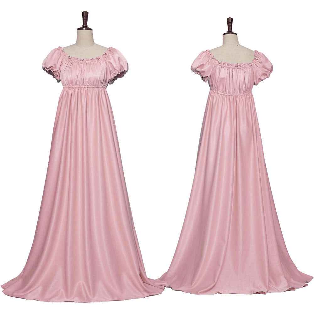 Bridgerton Dress Costume Regency Style Gown