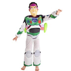 Buzz Lightyear Toy Story Carnival Cosplay Costume Set For Kids Boys With Mask Wing - Azufun