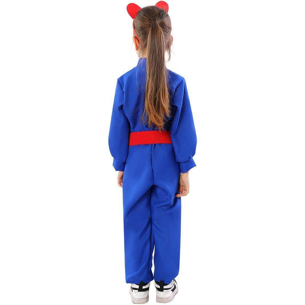 Charlie and the Chocolate Factory Violet Beauregarde blueberry Cosplay Suit Costume Halloween - Azufun