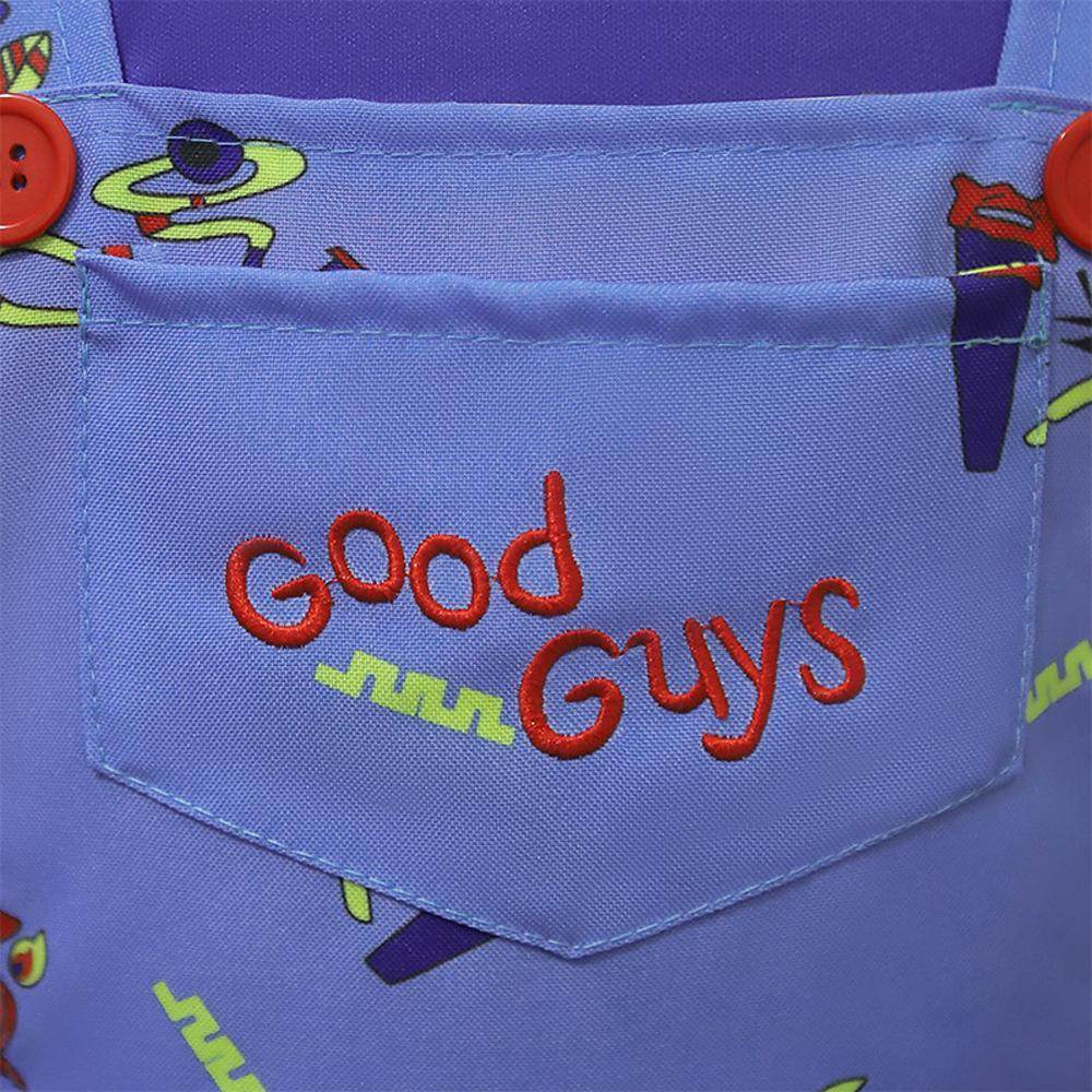 child's kids Chucky Costume Boy Jumpsuit Girls Dress stage Halloween - Azufun