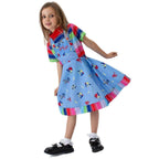 Chucky Season 2 Kids Dress Halloween Outfits Cosplay Costume - Azufun