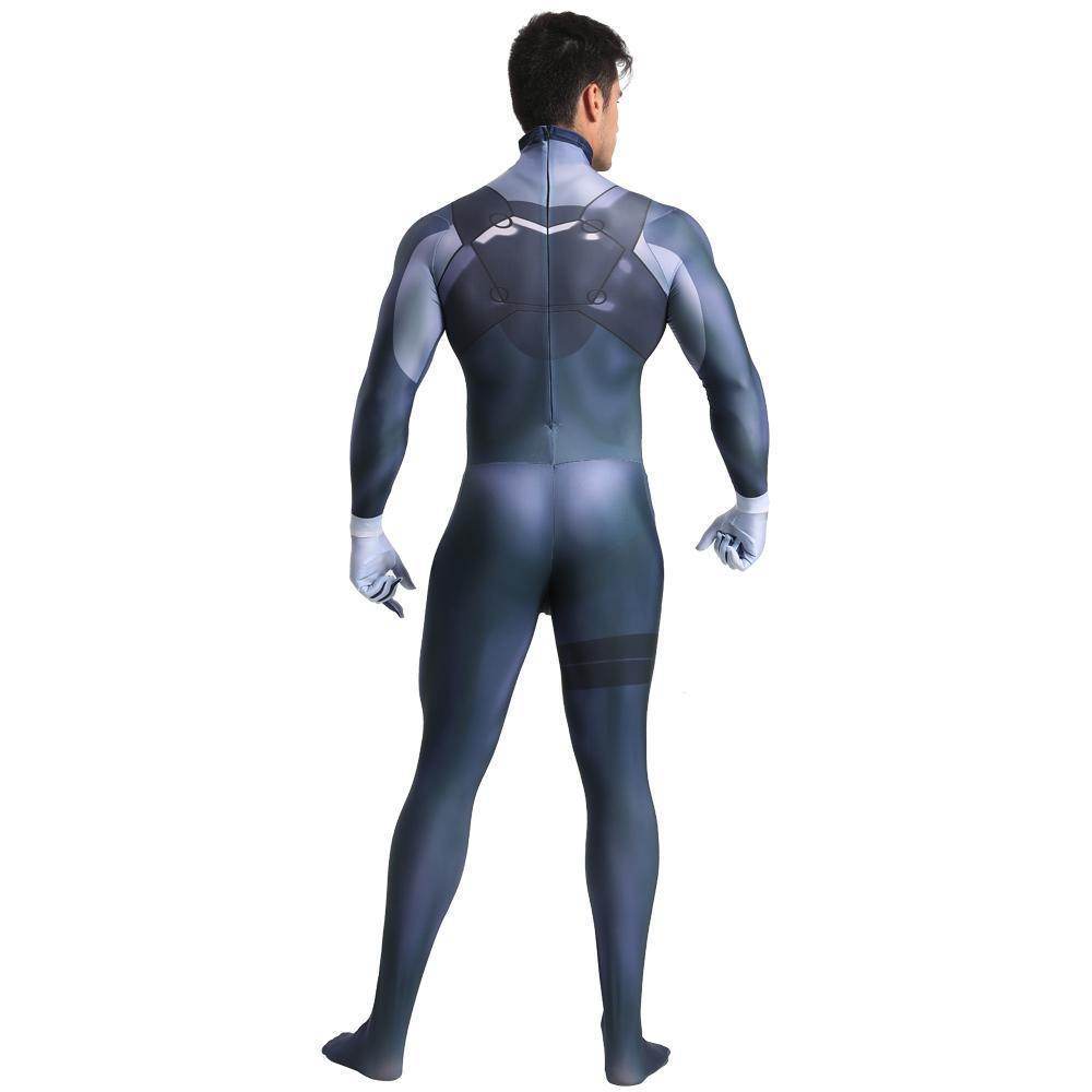 Darling in the frankxx 02 Cosplay Costume Zentai Bodysuit for Halloween Party - Azufun