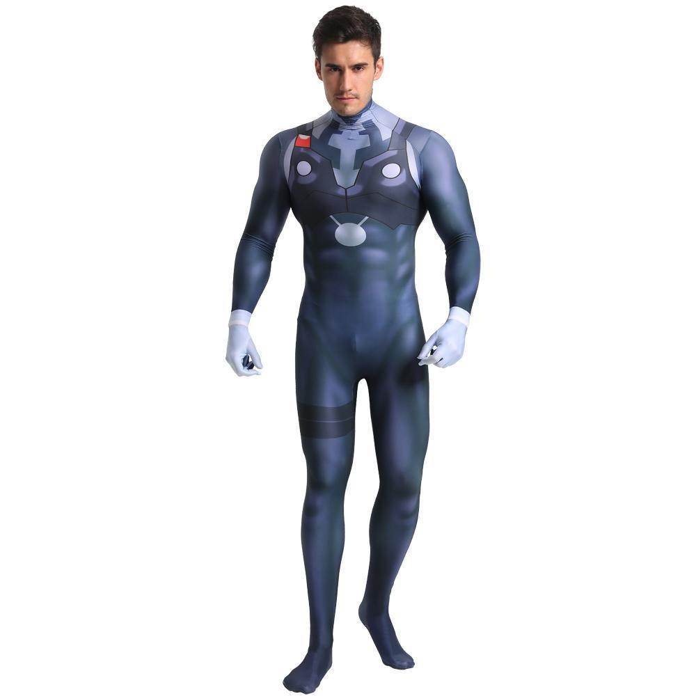 Darling in the frankxx 02 Cosplay Costume Zentai Bodysuit for Halloween Party - Azufun