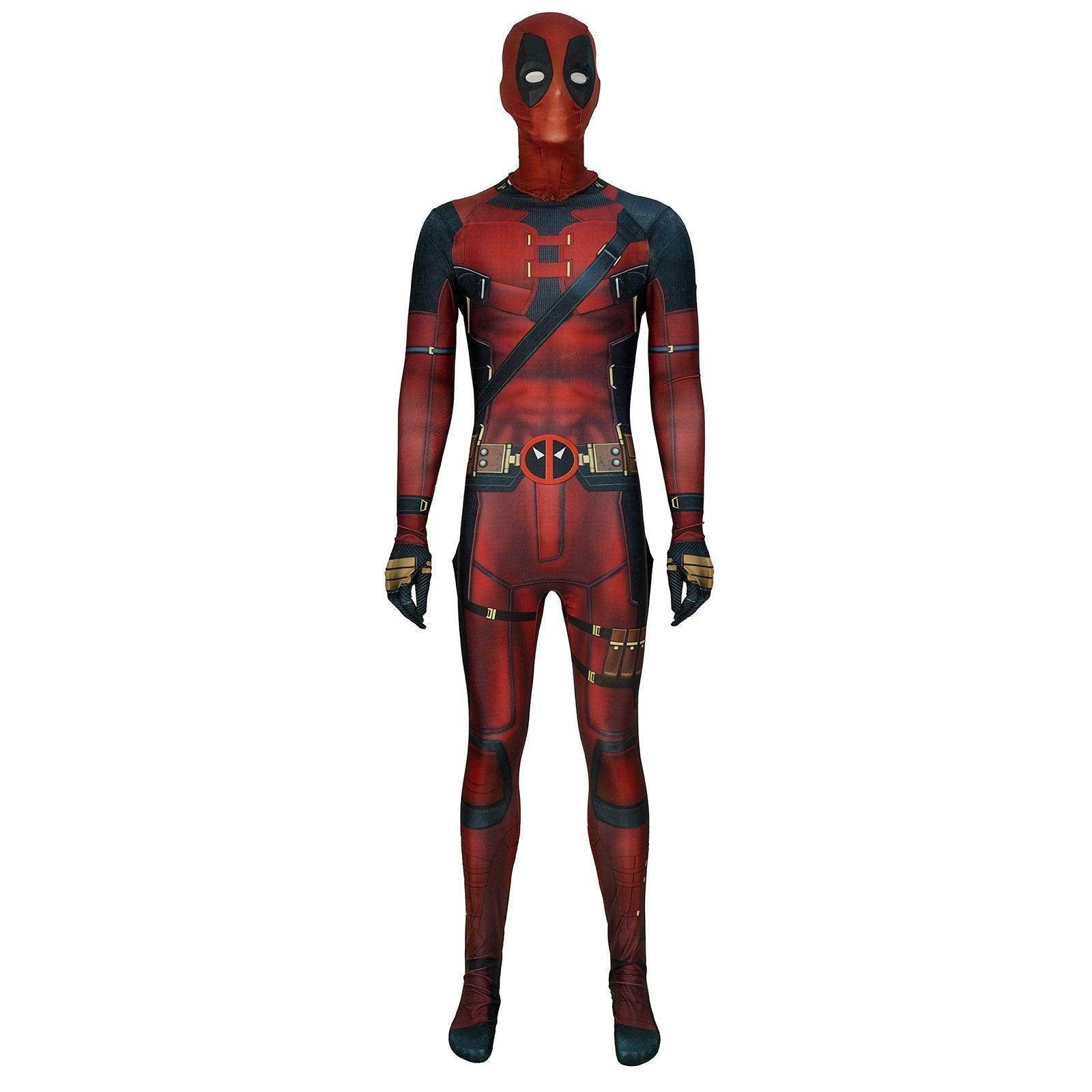 Deadpool 3 Wade Wilson Cosplay Costume for Adults Women Lady Men & Kids - Azufun