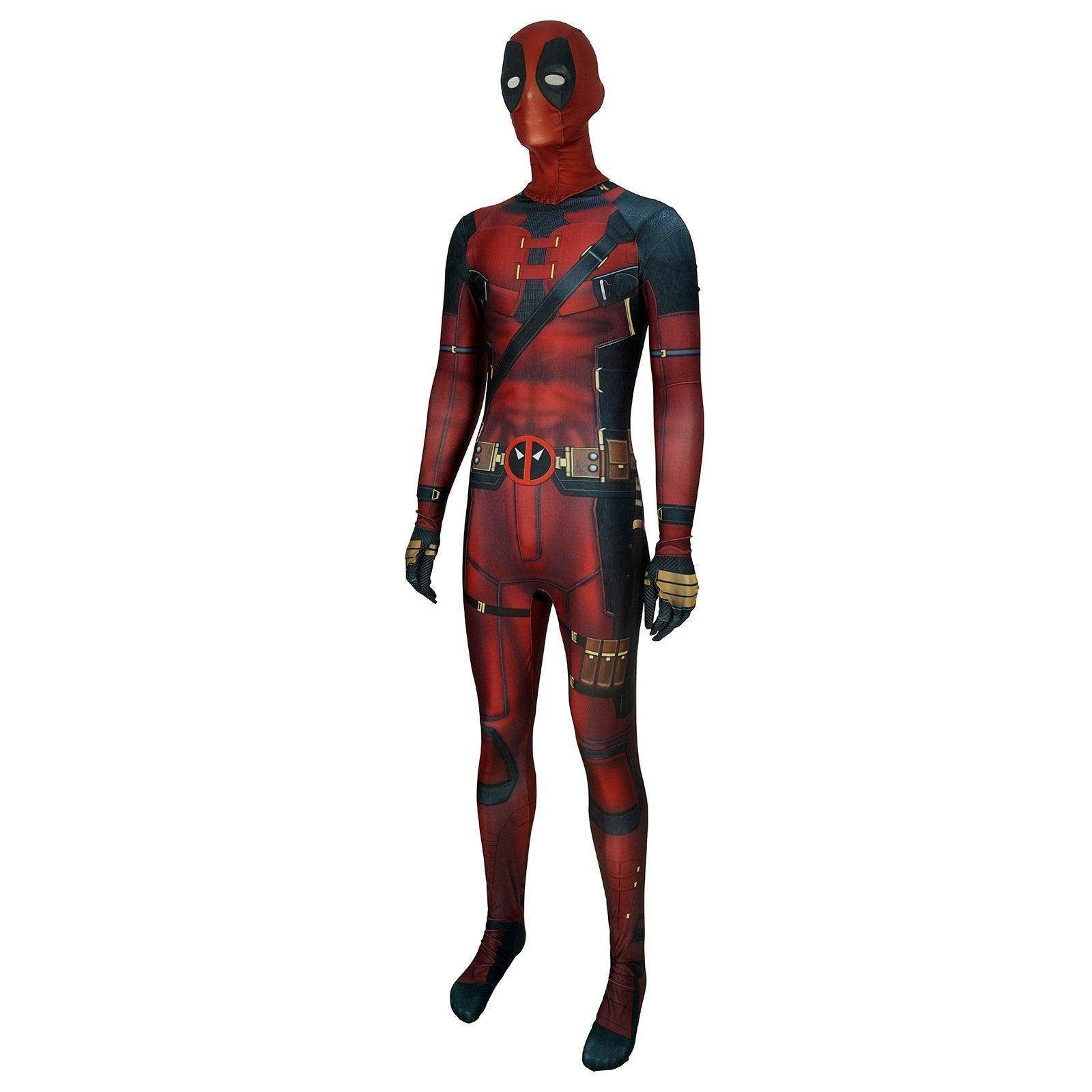 Deadpool 3 Wade Wilson Cosplay Costume for Adults Women Lady Men & Kids - Azufun