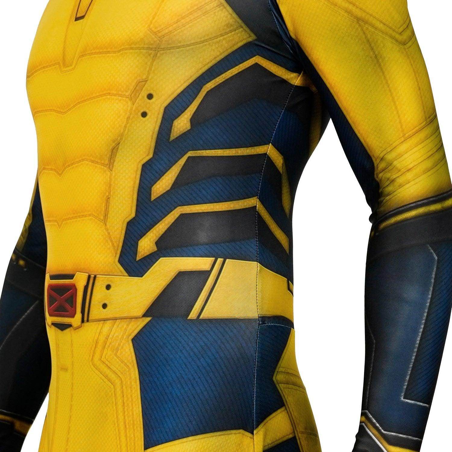 Deadpool 3 Wolverine Logan James Howlett Cosplay Jumpsuit Costume for Adults & Kids - Azufun