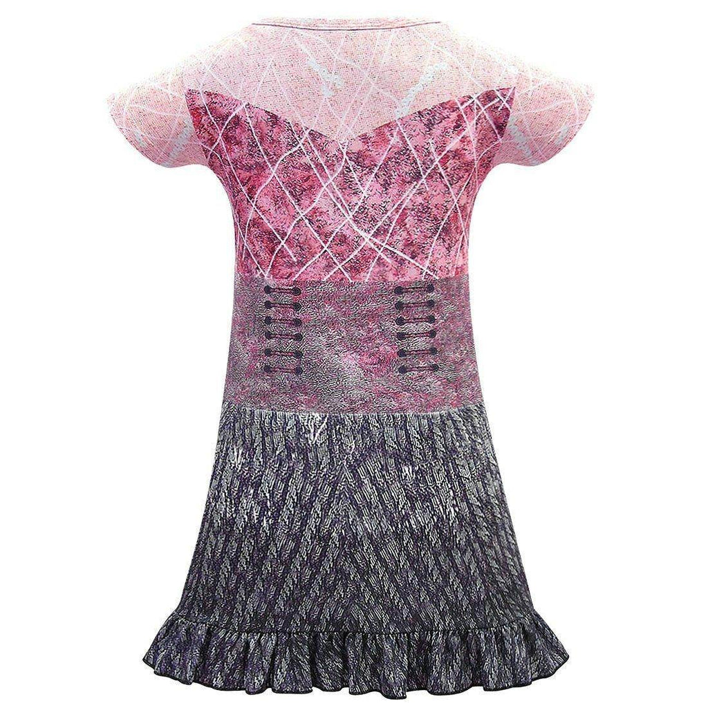 Descendants Audrey Cosplay Costume Short Sleeve Dress for Baby Girl - Azufun