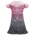 Descendants Audrey Cosplay Costume Short Sleeve Dress for Baby Girl - Azufun