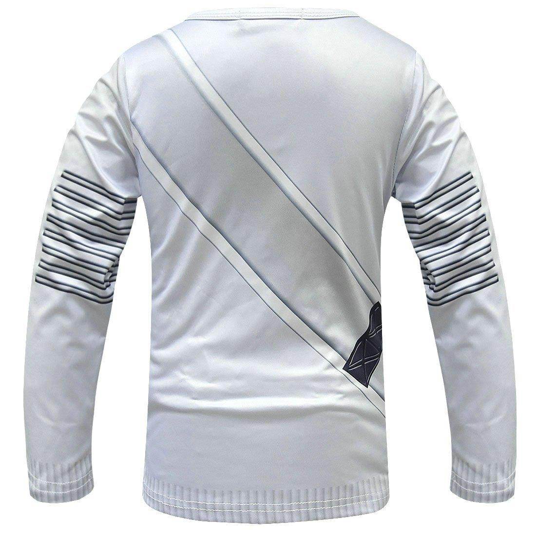 DJ Marshmello Chris Comstock Costume Top Pants Mask for Kid - Azufun