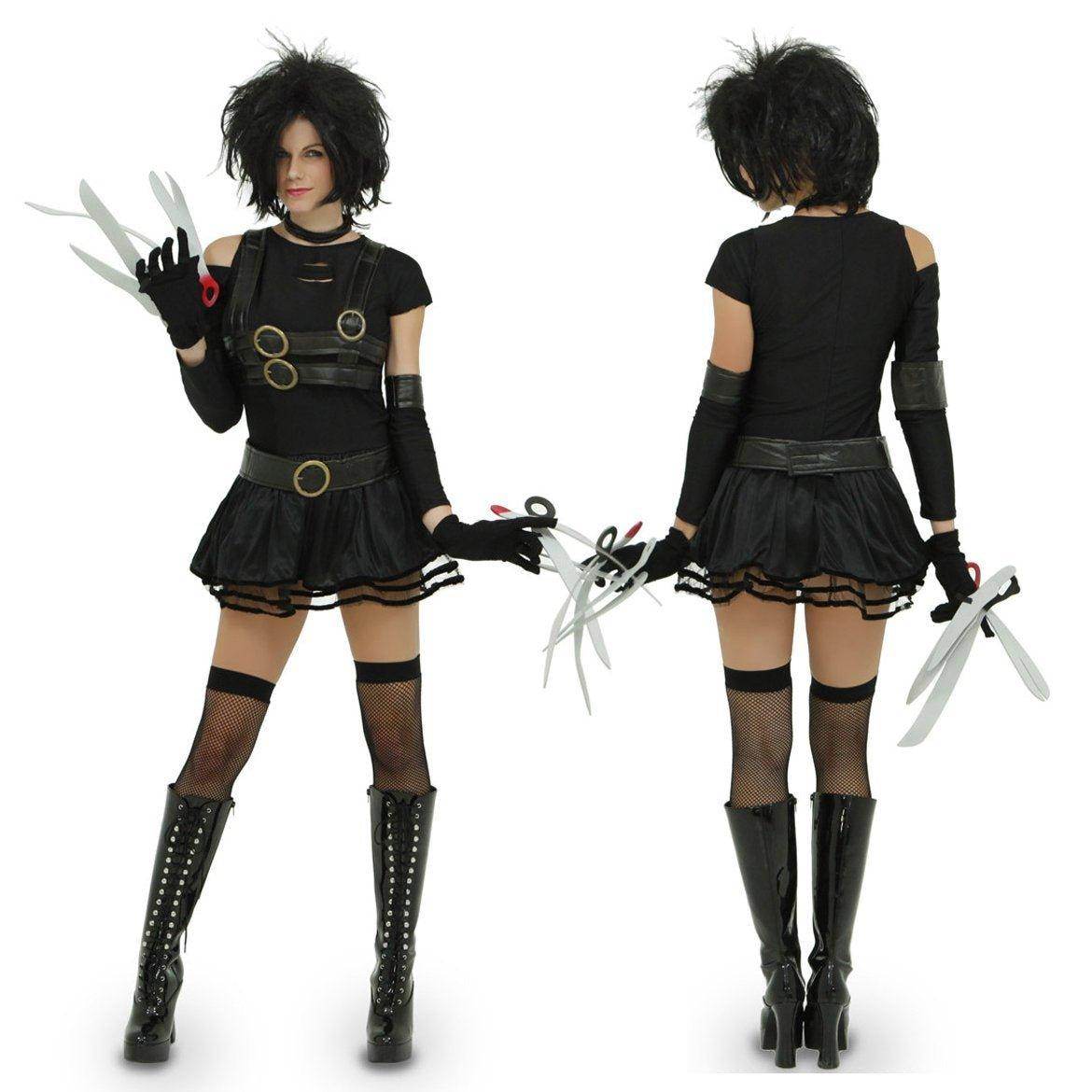 Edward scissorhands costume Party dress for women Halloween - Azufun