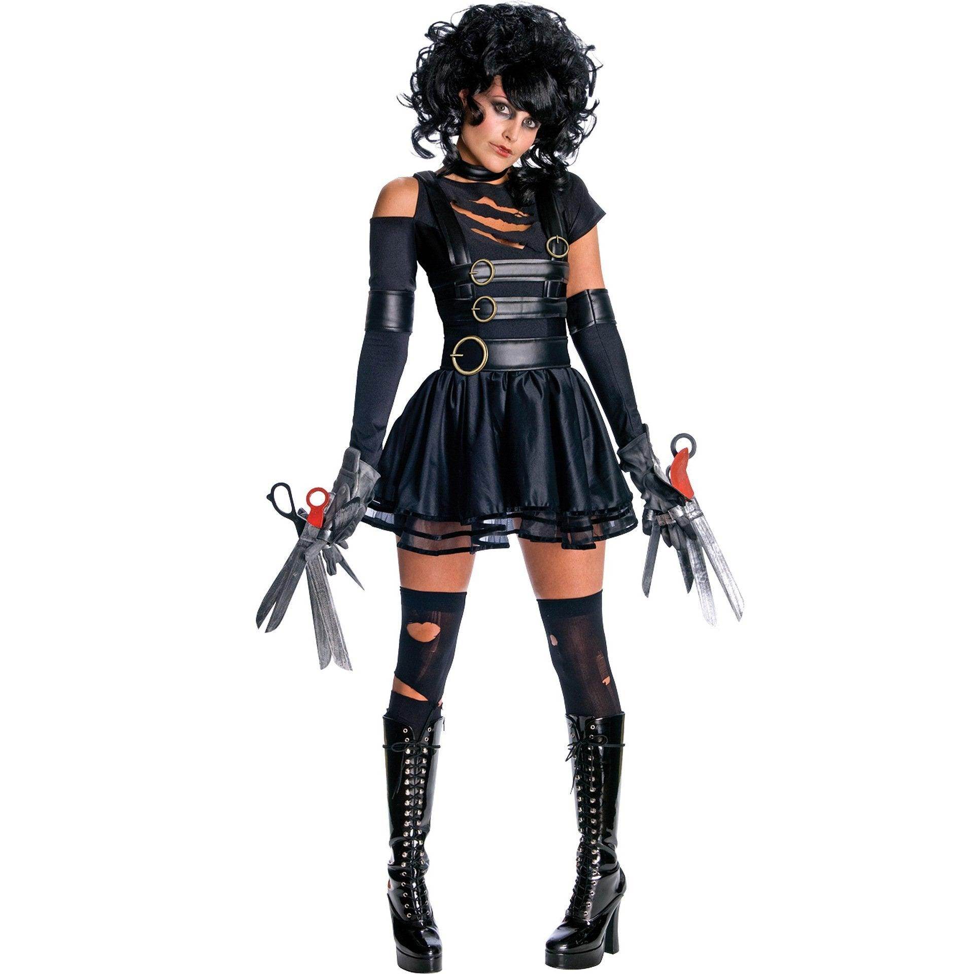 Edward scissorhands costume Party dress for women Halloween - Azufun