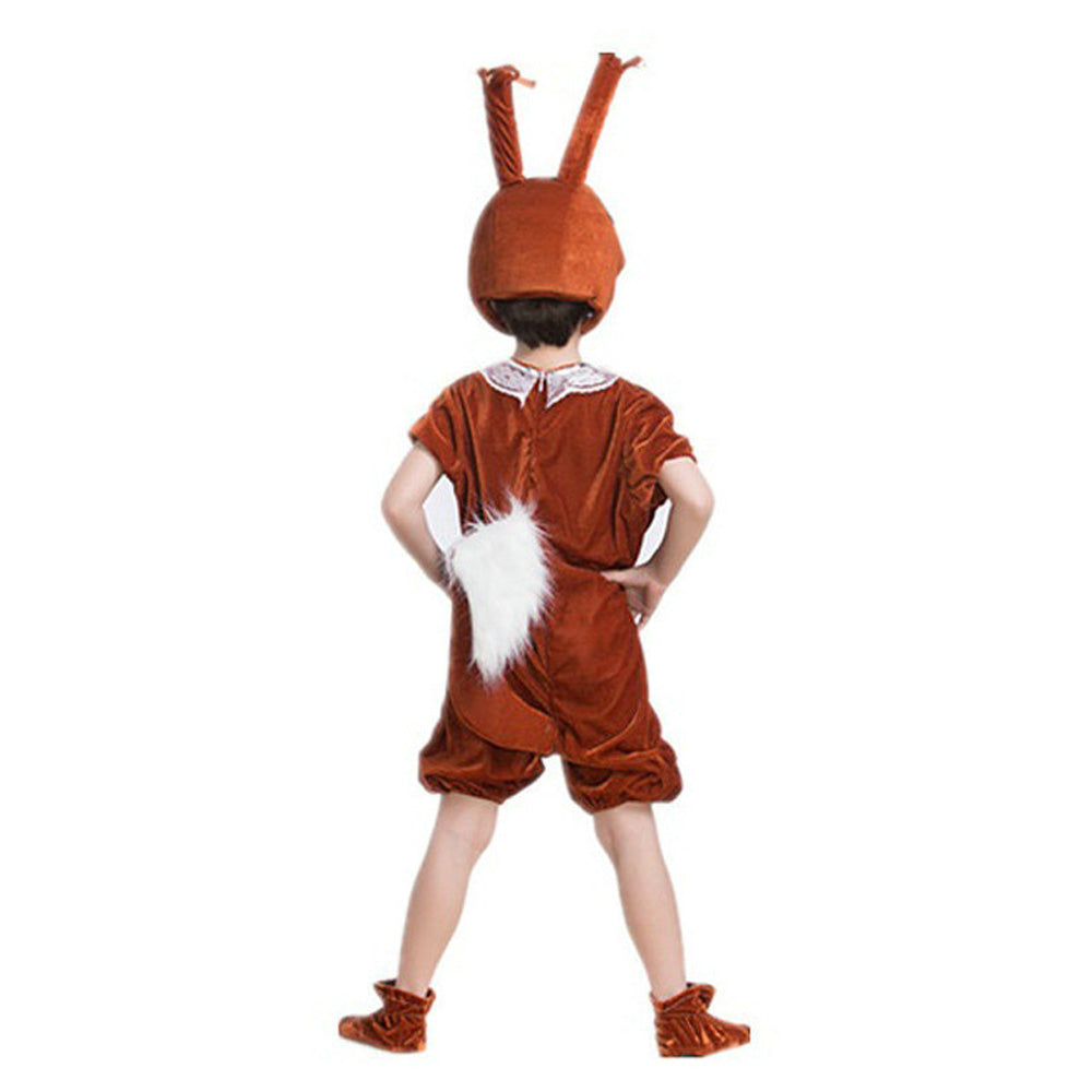 Hot Squirrel Animal Kids Costume Child Gift Kigurumi Cospaly Wear