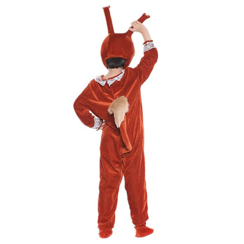 Hot Squirrel Animal Kids Costume Child Gift Kigurumi Cospaly Wear