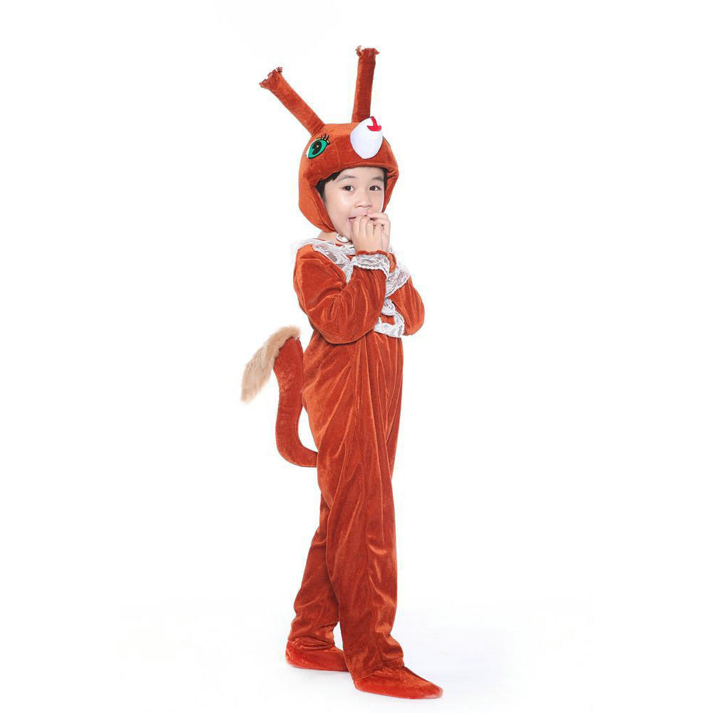 Hot Squirrel Animal Kids Costume Child Gift Kigurumi Cospaly Wear