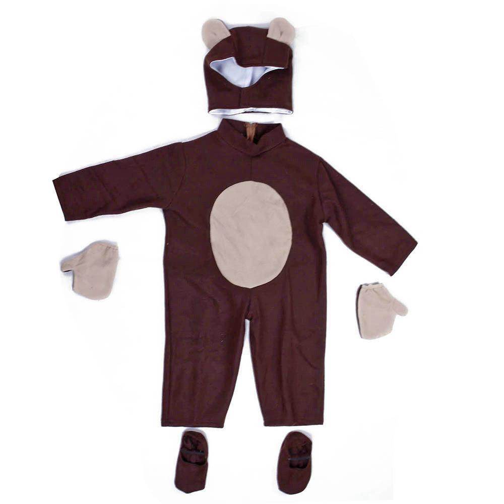 Family Matching Costume Bear Cosplay Halloween Outfits - Azufun