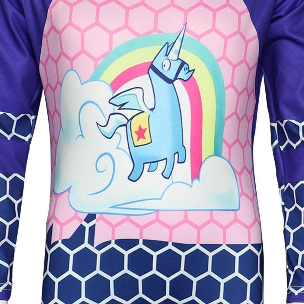 Fortnite Unicorn Costume Jumpsuit for Kids - Azufun