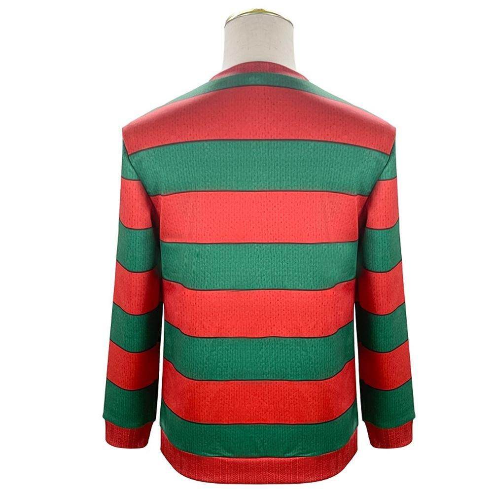 Freddy Krueger A Nightmare on Elm Street Adult Cosplay Costume Outfits Halloween Carnival Suit - Azufun