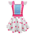 Girls Little Bo Peep Toy Story Kids Girls Dress Outfits Summer Cosplay Costume - Azufun