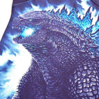 Godzilla Vs Kong Printed Two-piece Boy Long-sleeved Trousers Pajamas - Azufun