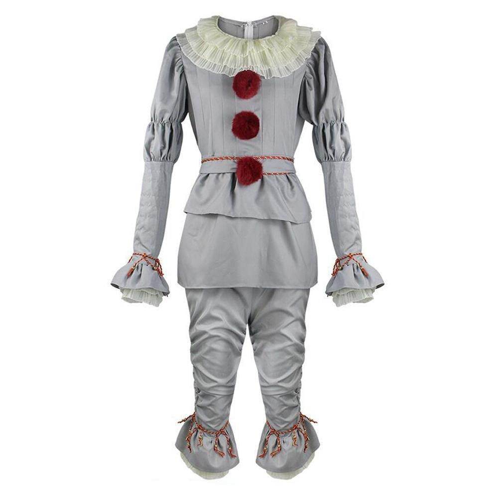 Grand Heritage Pennywise Movie Adult Clown Costume - Azufun