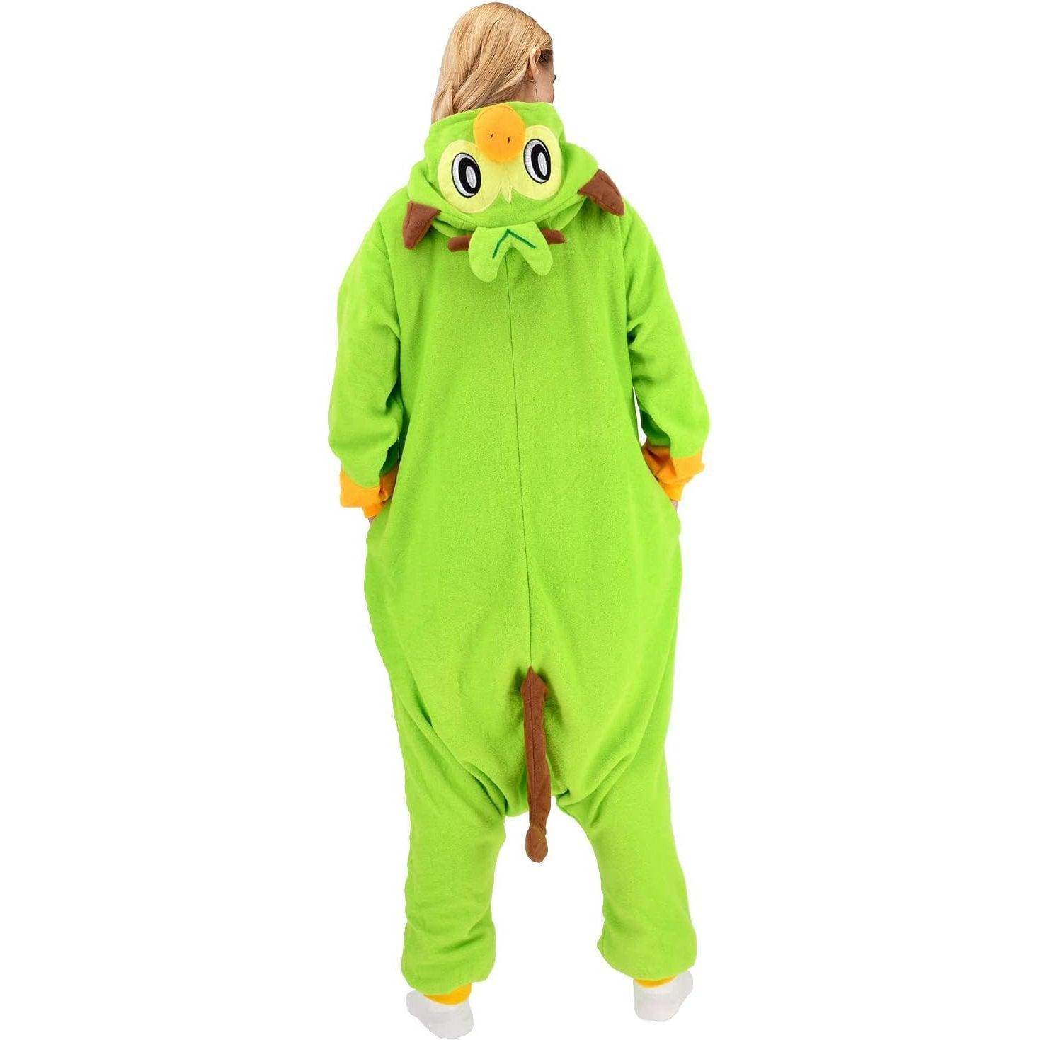 Grookey Kigurumi Onesies Anime Pokemon Pajamas Pyjamas Halloween Costume - Azufun