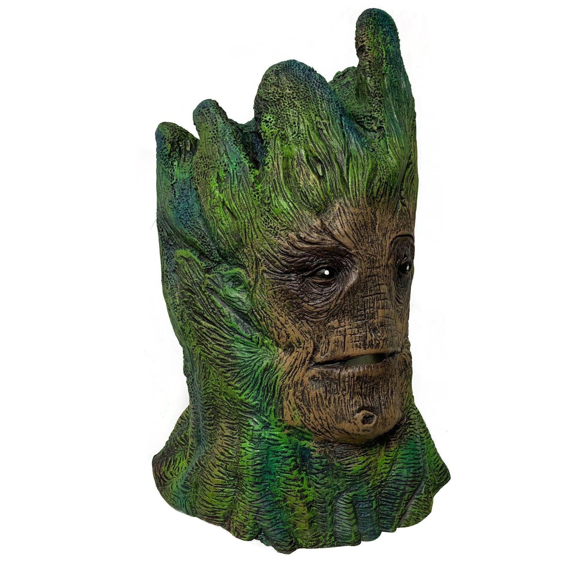 Guardians of the Galaxy Groot Mask latex Halloween - Azufun