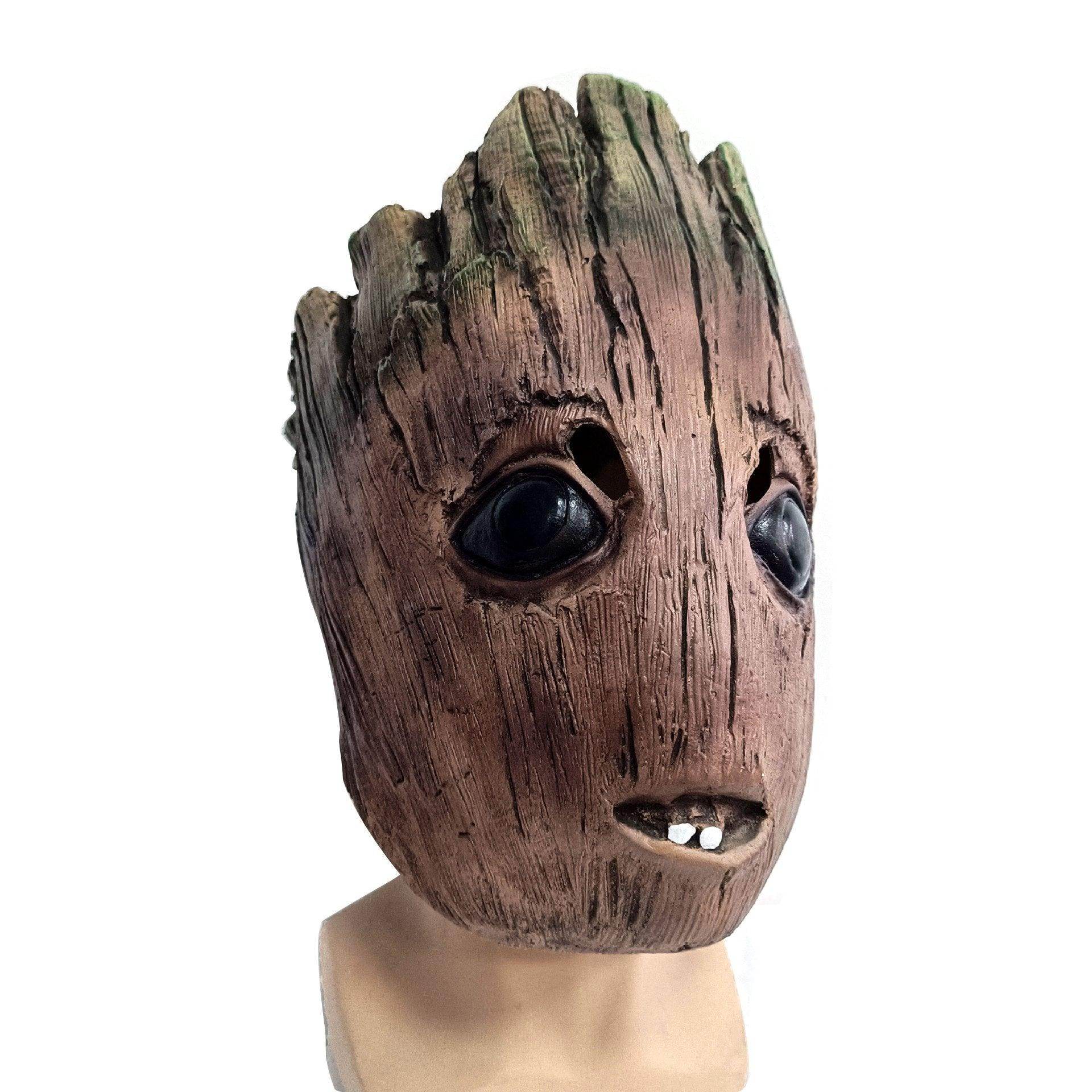 Guardians of the Galaxy Groot Mask latex Halloween - Azufun