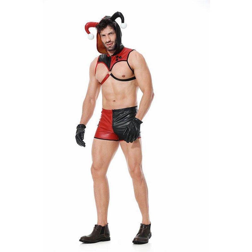 Harley Quinn Suicide Squad Joker Costume Cosplay Nightclub Halloween For Men Lingiere - Azufun