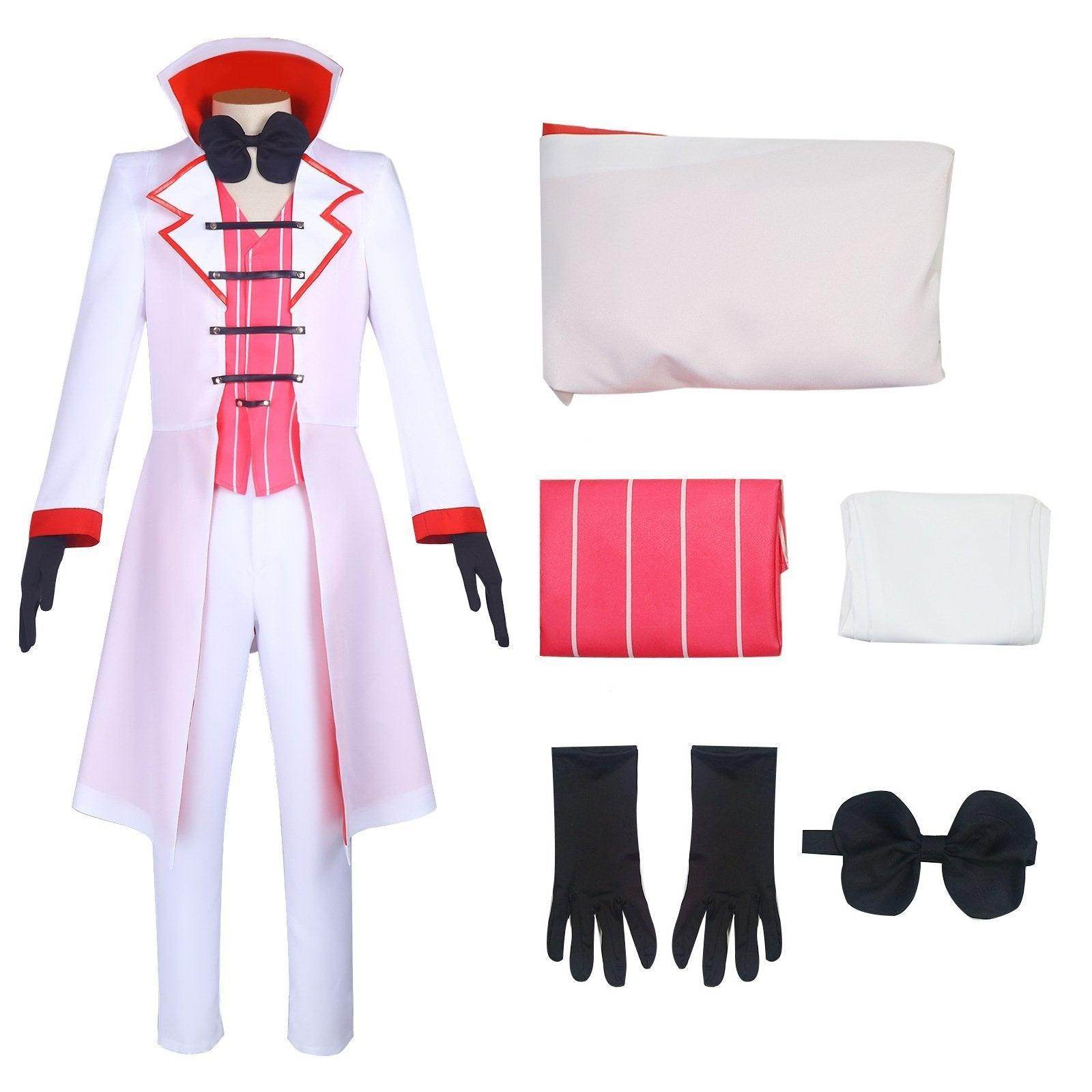 Hazbin Hotel Lucifer Morningstar Adult Cosplay Costume Outfits Halloween Carnival Suit - Azufun