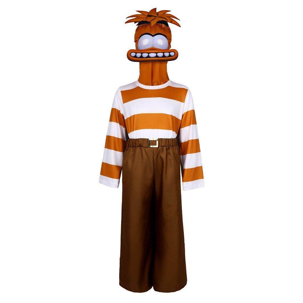 Inside Out 2 Anxiety Costume Halloween Stage Performance Outfit for Kids and Adults - Azufun