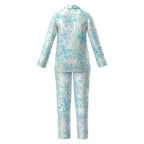 inside out 2 costumes Summer ice silk pajamas Home Wear - Azufun