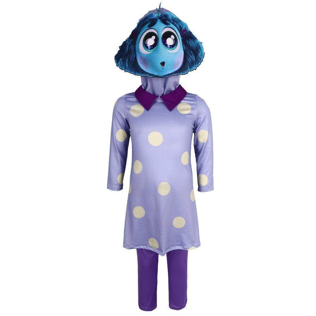 Inside Out 2 Envy Costume Halloween Stage Performance Outfit for Kids and Adults - Azufun