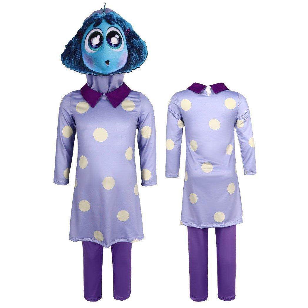 Inside Out 2 Envy Costume Halloween Stage Performance Outfit for Kids and Adults - Azufun
