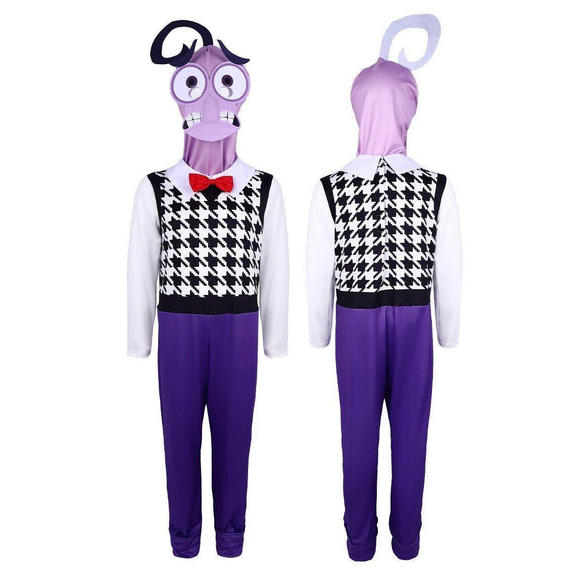 Inside Out 2 Fear Costume Halloween Stage Performance Outfit for Kids and Adults - Azufun