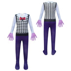 Inside Out Fear Cosplay Jumpsuit for Boys Kids' Zentai Costume - Azufun