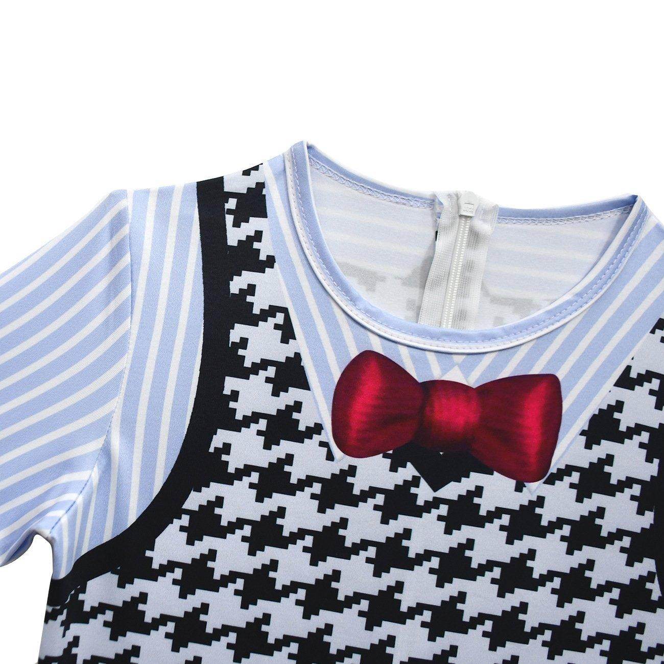 Inside Out Fear Cosplay Jumpsuit for Boys Kids' Zentai Costume - Azufun