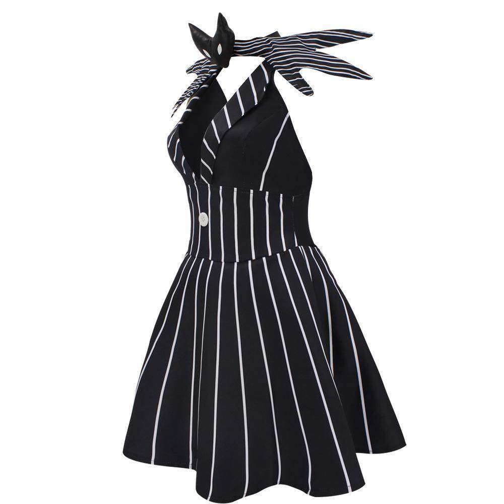 jack skellington costume Dress Nightmare Before Christmas For Women - Azufun