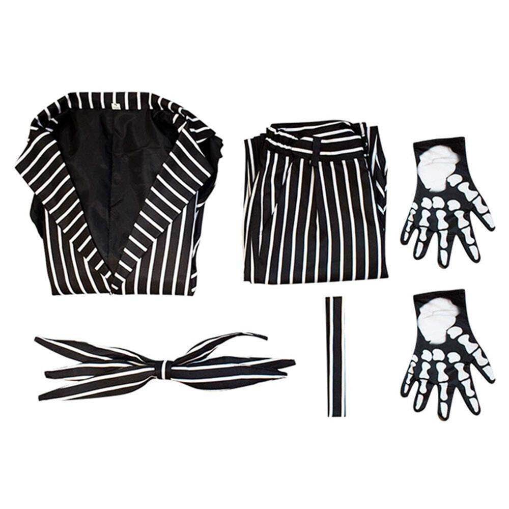 Jack Skellington Couples Costume Nightmare Before Christmas For Women Men - Azufun