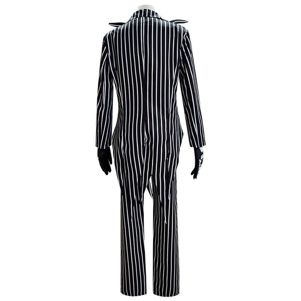 Jack Skellington Couples Costume Nightmare Before Christmas For Women Men - Azufun