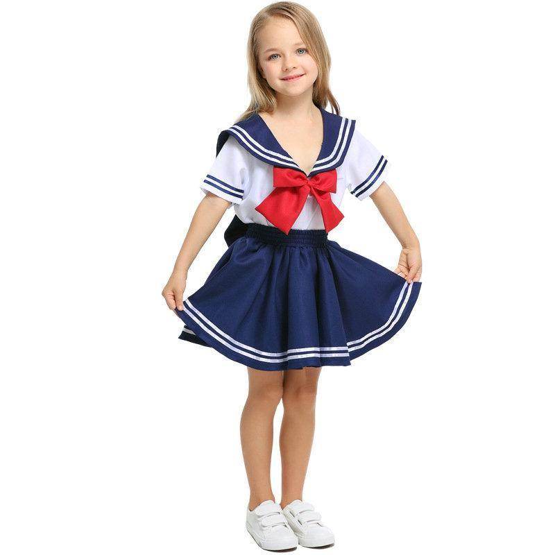 Japanese School Uniform Cosplay Family Matching Costume - Azufun