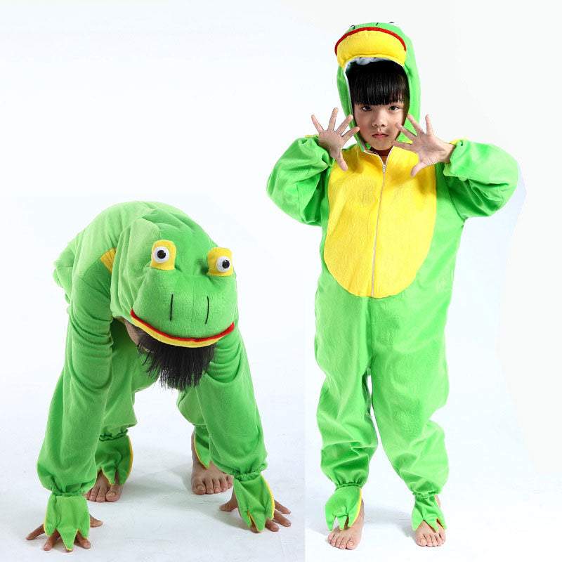 Halloween Child Frog Kids animal kigurumi onesie Costume