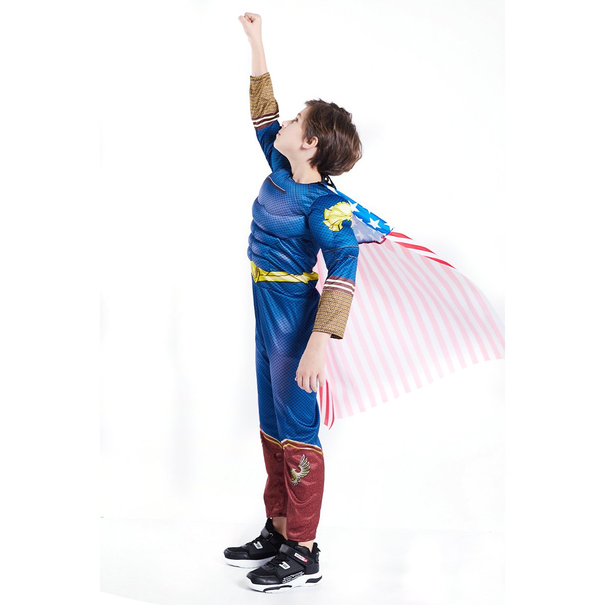 Kids The boys homelander costume cosplay set jumpsuit