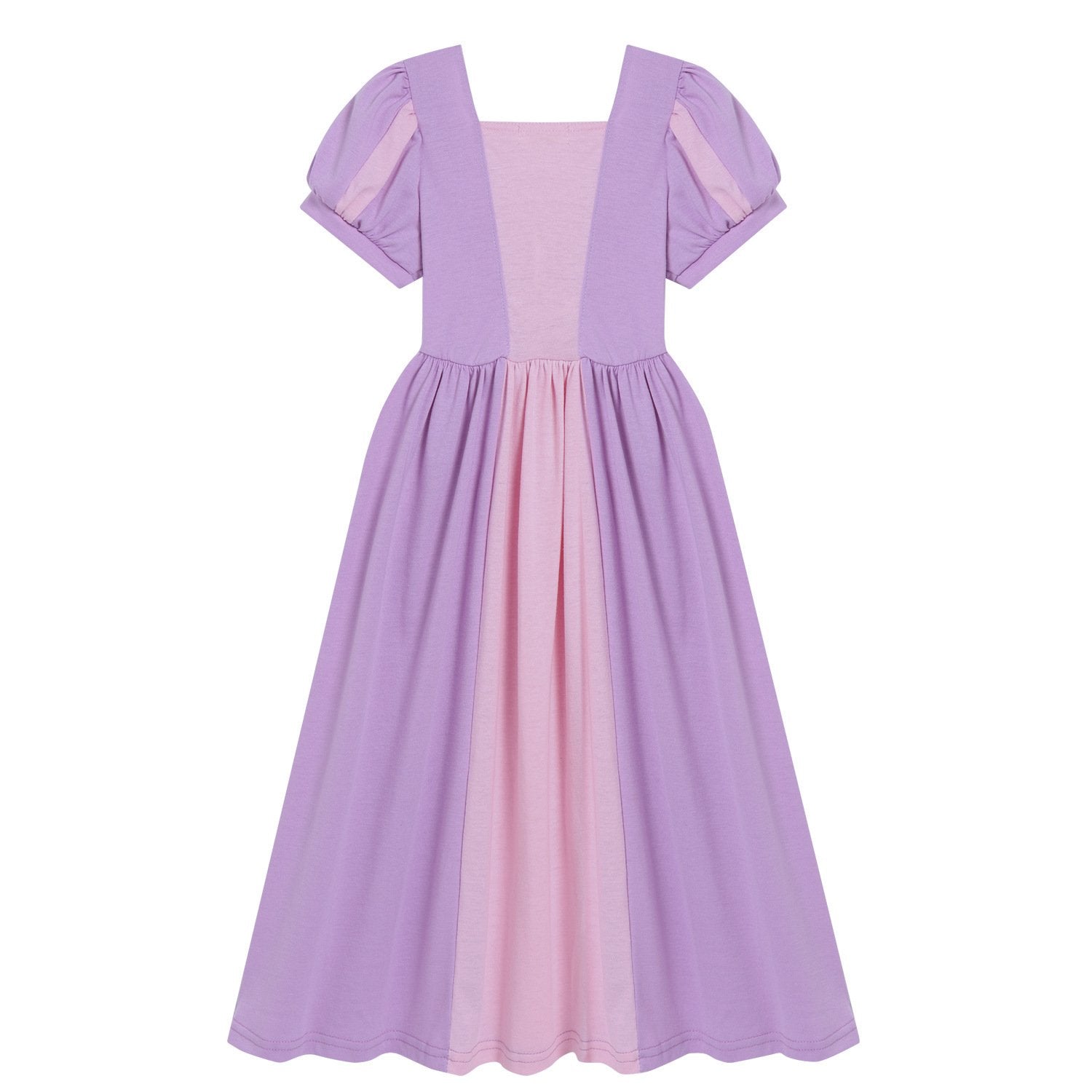 Girls Belle Cinderella Snow White Princess Wind Knitted Costume Dress