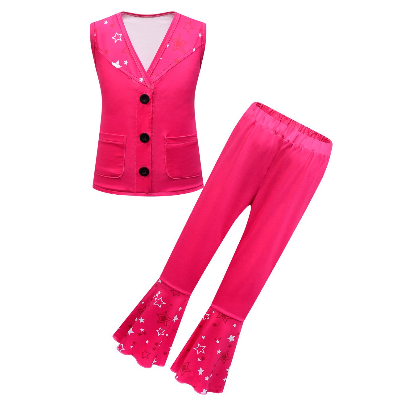 Barbie Movie Margot Barbie Set Halloween Outfits Cosplay Costume Kids